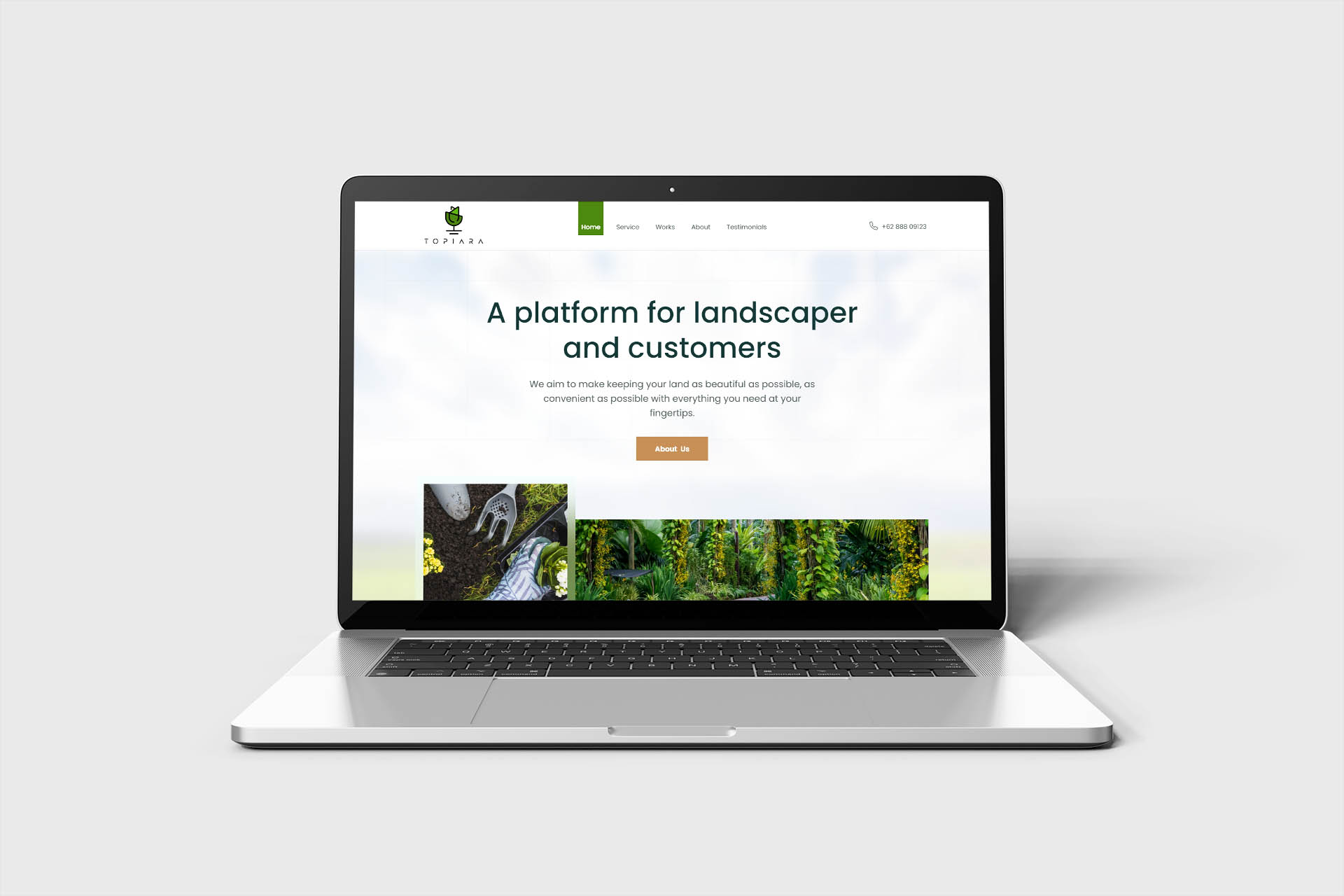 Outdoor design and Landscape website