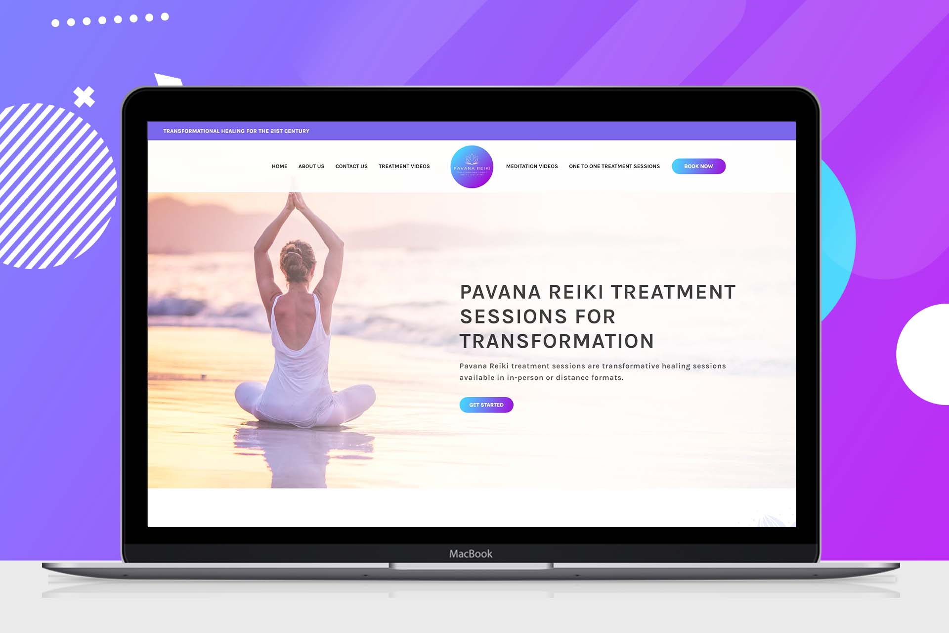 Yoga & meditation website